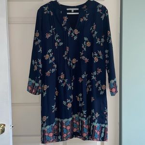 Collective Concepts floral print dress, size M